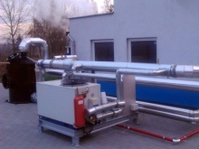 osuszacz biogazu dostarczony przez CES dla oczyszczalni ścieków 