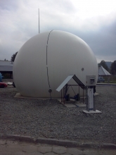 Zbiornik biogazu realizacja CES
